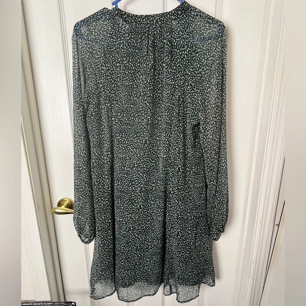 Joie limited edition balloon sleeve arctic animal spot dress, size S - Picture 10 of 10